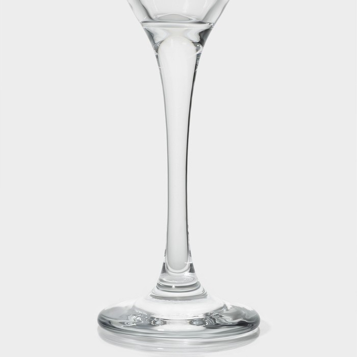 Набор стеклянных бокалов для шампанского Lav &laquo;Вальс&raquo;, 190 мл, 6,7&times;22,5 см, 6 шт