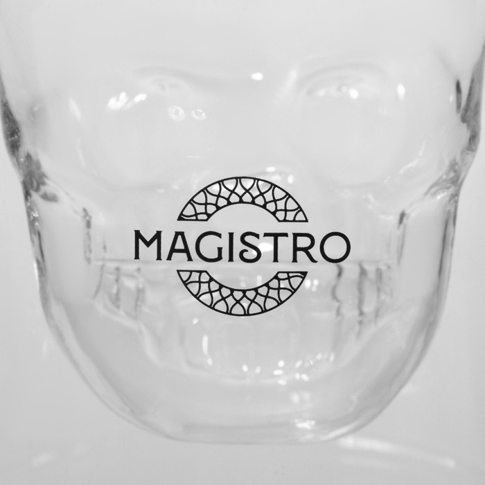 Стопка - шот Magistro «Череп», 150 мл, 8×8,5 см Стопка - шот Magistro «Череп», 150 мл, 8×8,5 см