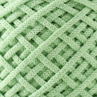 Хлопковый шнур 3 мм 220м/240&plusmn;5 гр Градиент (лайм/нефрит)