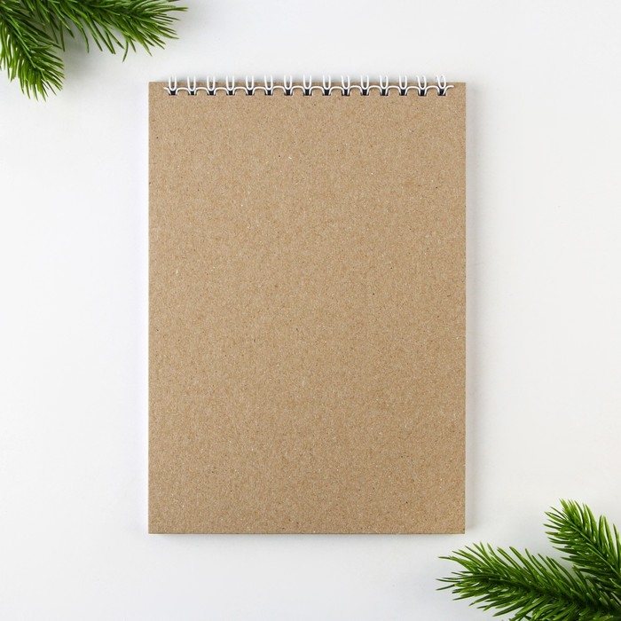 Новый год. Скетчбук А5 40 л в тонкой обл на гребне 100г/м2 &laquo;Аниме С новым Годом&raquo;