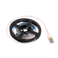 Фитолента светодиодная Luazon, 5 В, SMD5050, 1 м, IP65, 6.2 Вт, 60 LED/м, USB, мультиспектр.