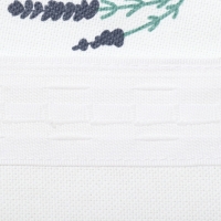 Комплект штор для кухни с подхватами Этель "Полевые цветочки", 150х180 см - 2 шт,  рогожка 176 г/м2