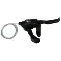 Шифтер C.STAR TS60-8S, с тормозной ручкой, правый, 8 скоростей, с тросом 2050 мм Шифтер C.STAR TS60-8S, с тормозной ручкой, правый, 8 скоростей, с тросом 2050 мм