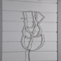 Неоновая фигура «Снеговик», 38 × 54 см, 336 LED, 220 В, свечение тёплое белое Неоновая фигура «Снеговик», 38 × 54 см, 336 LED, 220 В, свечение тёплое белое