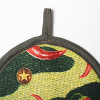 Кухонный набор &laquo;Генерал кухни&raquo;, фартук 60х70 см, прихватка 20х20 см, полотенце 35х60 см