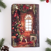 Шкатулка Книга Новогодний уют, 20х13х5 см Шкатулка Книга Новогодний уют, 20х13х5 см