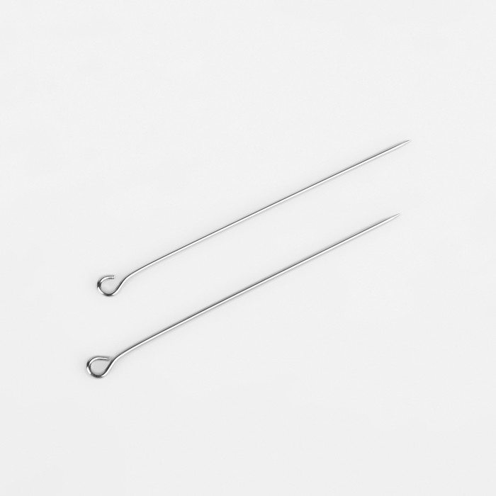 Булавки портновские, 43 мм, 500 ± 10 шт, цвет серебряный Булавки портновские, 43 мм, 500 ± 10 шт, цвет серебряный