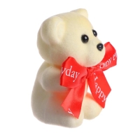 Игрушка из пенопласта «Мишка с бантом», 9,5 см Игрушка из пенопласта «Мишка с бантом», 9,5 см
