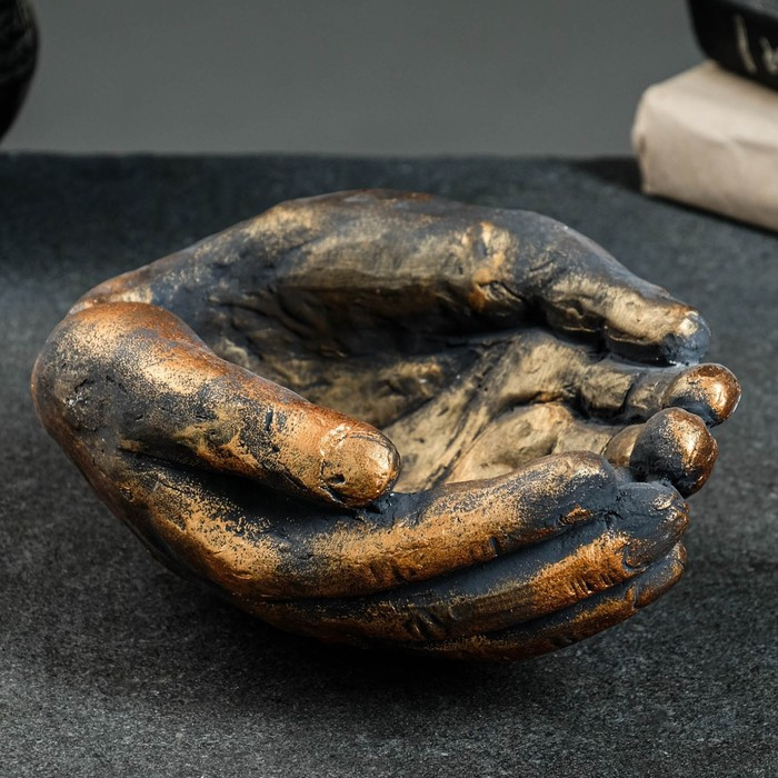 Подсвечник Подсвечник "Ладони" винтаж 9,7см