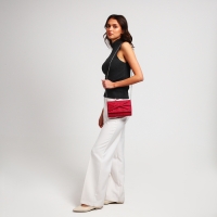 Сумка-клатч на магните, цвет красный Сумка-клатч на магните, цвет красный