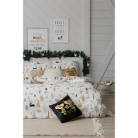 Постельное белье Этель Евро Let it snow (вид 1) 200*217 см, 240*220 см, 70*70 см - 2 шт