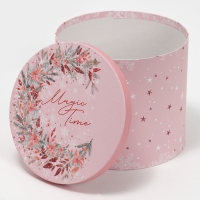 Коробка подарочная &laquo;Magic time&raquo;, 19,5 х 22 см, Новый год