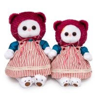 Мягкая игрушка &laquo;Ли-Ли в шапке с ушками и сарафане&raquo;, 27 см