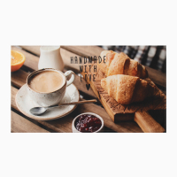 Набор полотенец Этель Handmade with love 4 шт, 100% хлопок