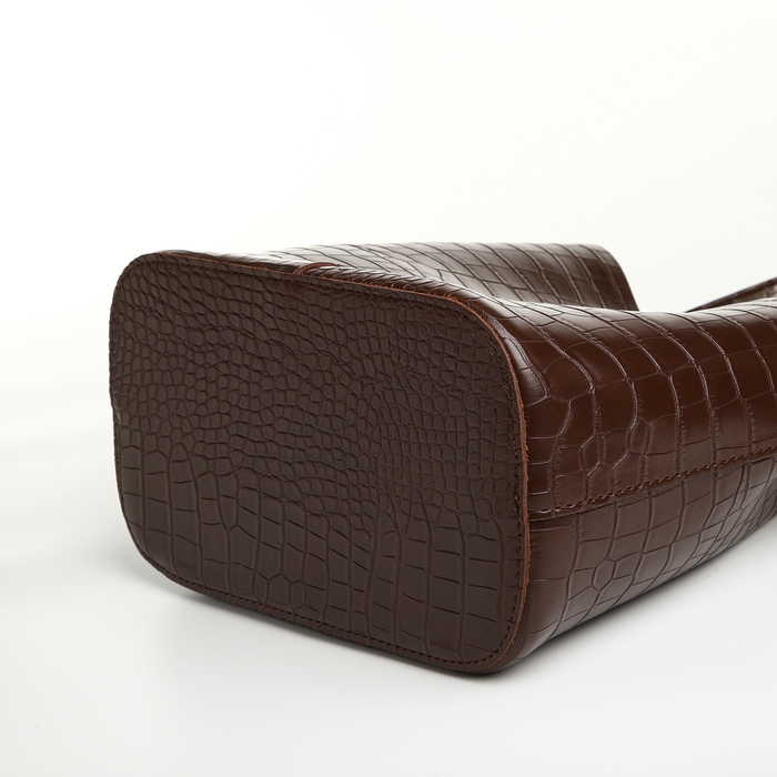 Сумка женская на магните TEXTURA, средний размер, цвет коричневый Сумка женская на магните TEXTURA, средний размер, цвет коричневый