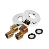 Смеситель для ванны Accoona A86473, двухвентильный, силумин, хром Смеситель для ванны Accoona A86473, двухвентильный, силумин, хром