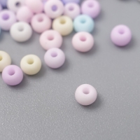 Бисер стекло 8/0 "Маршмеллоу. Матовый. Меланж. Сиренево-голубой" 10 гр Бисер стекло 8/0 "Маршмеллоу. Матовый. Меланж. Сиренево-голубой" 10 гр