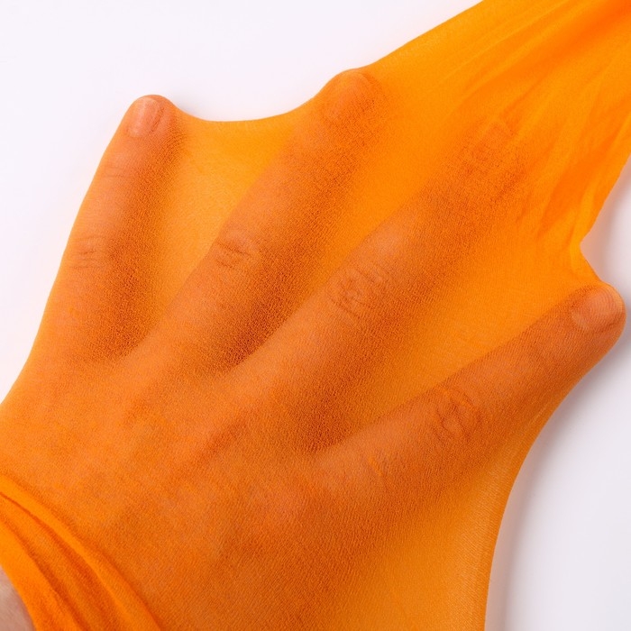 Капрон для кукол и цветов, набор 4 шт., размер 1 шт. &mdash; 45 &times; 6 см, цвет персиковый