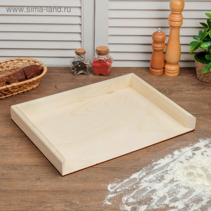 Набор досок для пельменей 2 шт (40 &times; 30 &times; 4 см; 30 &times; 21 &times; 4 см)
