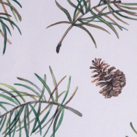 Комплект штор для кухни с подхватами Christmas tree 145х180см-2 шт., габардин Комплект штор для кухни с подхватами Christmas tree 145х180см-2 шт., габардин