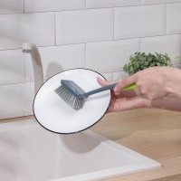 Щётка для посуды Доляна Green day, прямоугольная, 28 см Щётка для посуды Доляна Green day, прямоугольная, 28 см