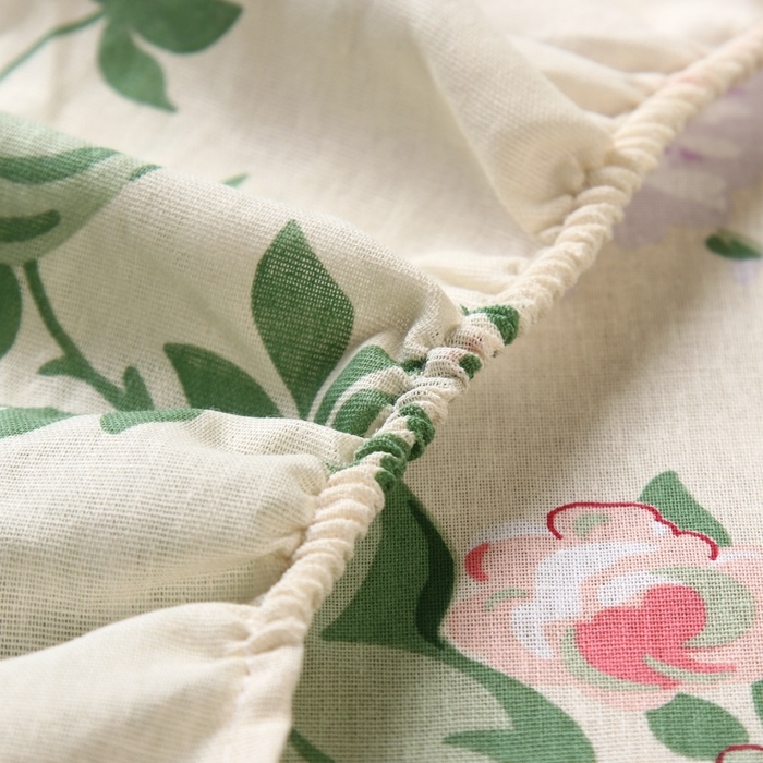 Простыня на резинке Этель Простыня на резинке Этель "Сирень" 140*200*25 см, 100% хлопок, бязь, 125 гр/м2