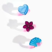 Детский блеск для губ «Морская принцесса» с колечком, 8 мл, МИКС Детский блеск для губ «Морская принцесса» с колечком, 8 мл, МИКС