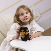 Мягкая игрушка «Собака», цвет чёрный Мягкая игрушка «Собака», цвет чёрный