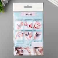 Татуировка на тело "Черепа" 10х15 см Татуировка на тело "Черепа" 10х15 см