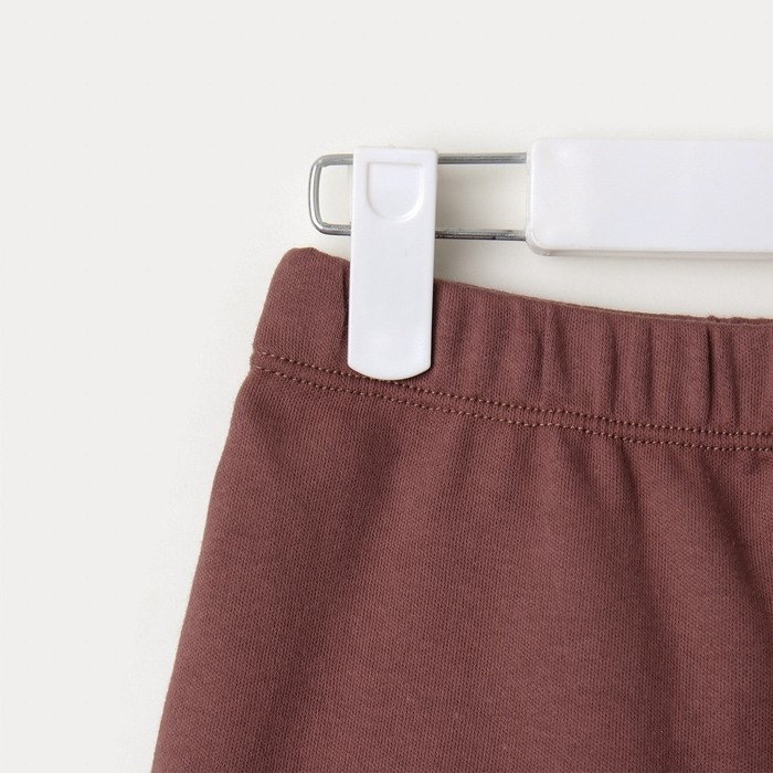 Костюм детский (свитшот, шорты) MINAKU, цвет коричневый, рост 122 см Костюм детский (свитшот, шорты) MINAKU, цвет коричневый, рост 122 см