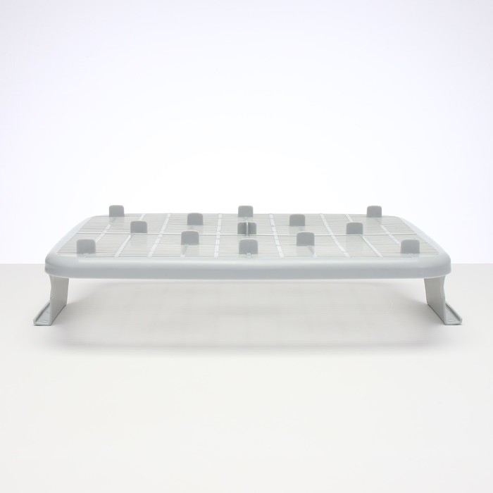 Туалет с сеткой,  45х34х15 см, серый