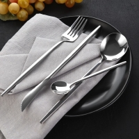 Столовые приборы из нержавеющей стали &laquo;Живи со вкусом&raquo;, 4 предмета