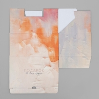 Коробка подарочная складная, упаковка, &laquo;Подарок от всего сердца&raquo;, 22 х 15 х 10 см