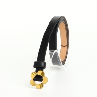 Ремень женский, ширина 1 см, пряжка металл, цвет чёрный Ремень женский, ширина 1 см, пряжка металл, цвет чёрный