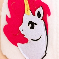 Шапка для бани с аппликацией "Элли" Шапка для бани с аппликацией "Элли"