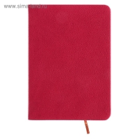 Ежедневник недатированный А6, 120 листов в линейку, обложка пвх, МИКС