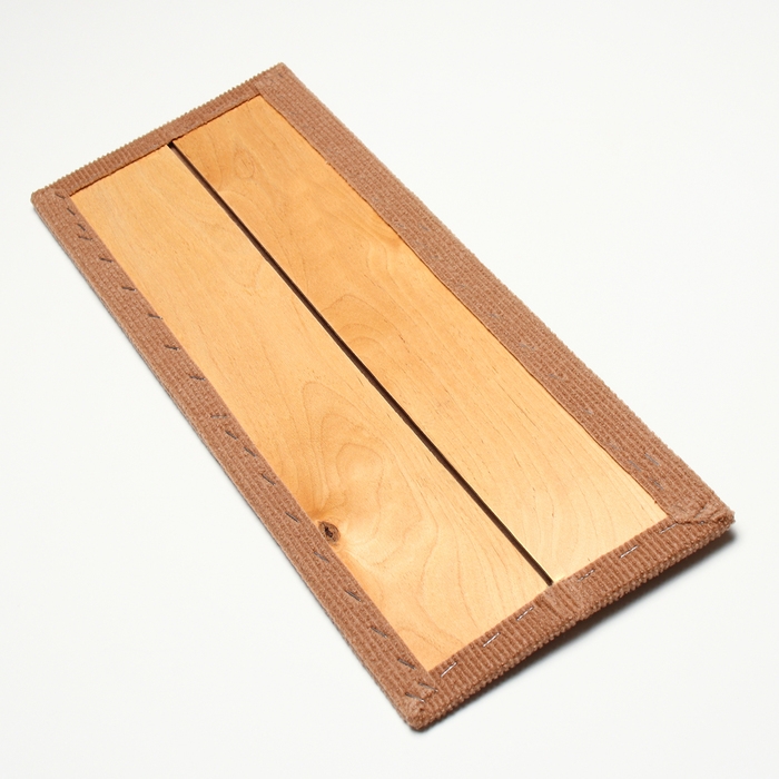 Когтеточка с пропиткой 55*20 см, угловая, без меха, бежевая Когтеточка с пропиткой 55*20 см, угловая, без меха, бежевая