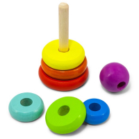 Пирамидка развивающая, 7 деталей Пирамидка развивающая, 7 деталей