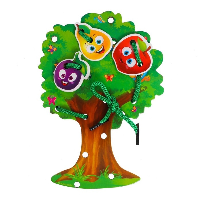 Шнуровка фигурная &laquo;Фруктовое дерево&raquo;