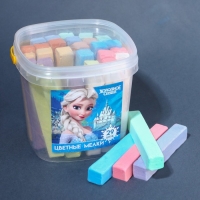 Набор цветных мелков Холодное сердце, 10 цветов, 29 штук Набор цветных мелков Холодное сердце, 10 цветов, 29 штук