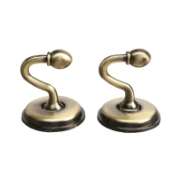 Крючок однорожковый для штор CAPPIO KC112, цвет бронза, 2 шт Крючок однорожковый для штор CAPPIO KC112, цвет бронза, 2 шт