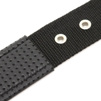 Ошейник "Комфорт" комбинированный, 60 х 4 см, ОШ 45-55 см, чёрный