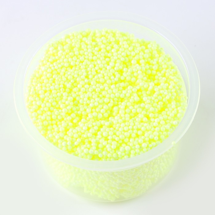 Шариковый пластилин, контейнер 100 мл, МИКС