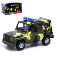 Машина инерционная «Армия», масштаб 1:24, свет и звук Машина инерционная «Армия», масштаб 1:24, свет и звук