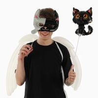 Набор фольгированных шаров &laquo;Карнавальный набор. Кошка&raquo;, 3 шт.