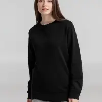 Свитшот унисекс BNC Inspire (Organic), черный, размер 3XL