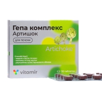 Гепа комплекс &laquo;Артишок премиум&raquo;, здоровье печени, 30 таблеток