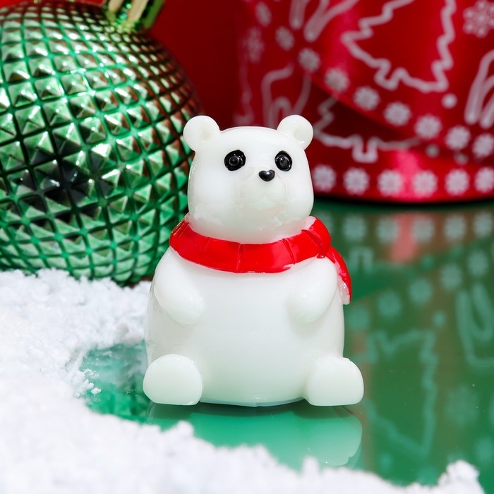 Новый год. Бальзам для губ новогодний &laquo;Полярный мишка&raquo;