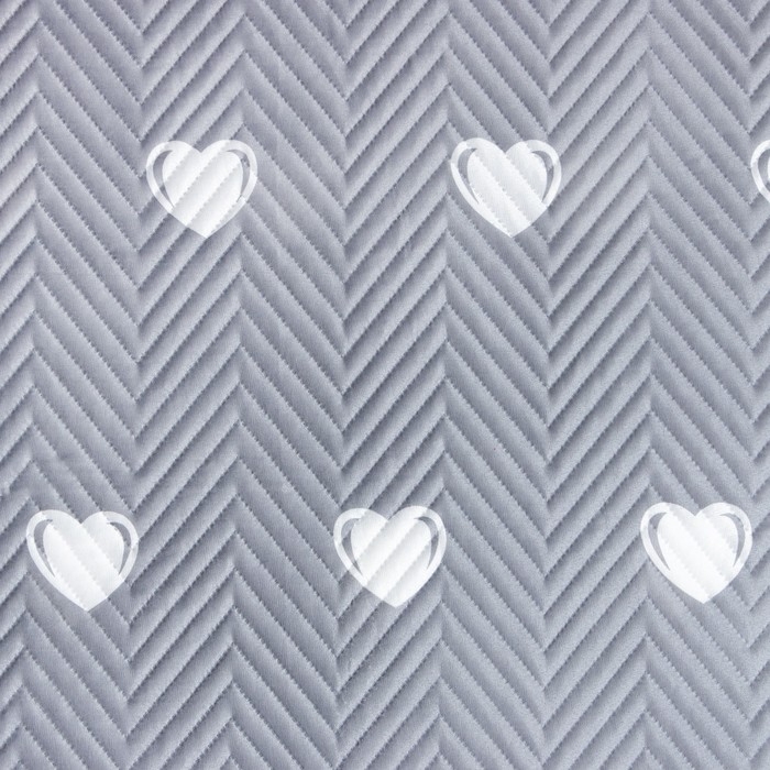 Покрывало евро макси Экономь и Я Покрывало евро макси Экономь и Я "Сердца" 240*210±5см, 100% полиэстер, 190гр/м2