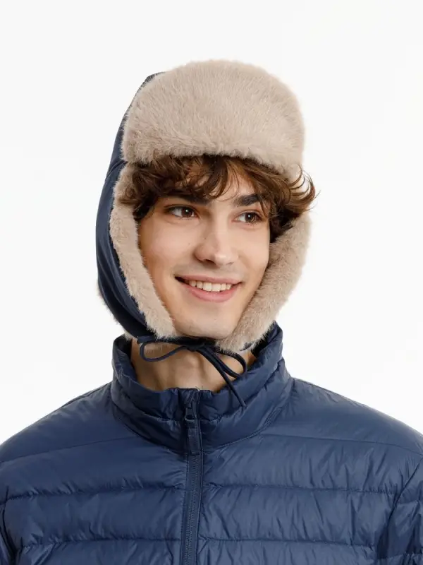 Шапка-ушанка Wasa, темно-синяя Шапка-ушанка Wasa, темно-синяя